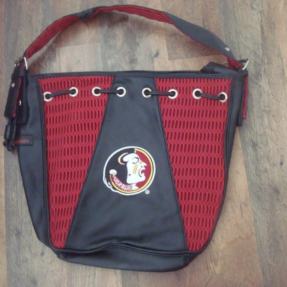 FSU SEMINOLES 13X16 BAG PURSE VINTAGE NEW TAILGATE HANDBAG TOTE